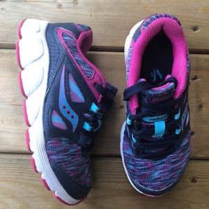 Saucony Kids Girls Kineta Relay Turquoise/Multi 4 M US Big Kid Big Kid Saucony Kids Girls Kineta Relay Turquoise/Multi 4 M US Big Kid Big Kid